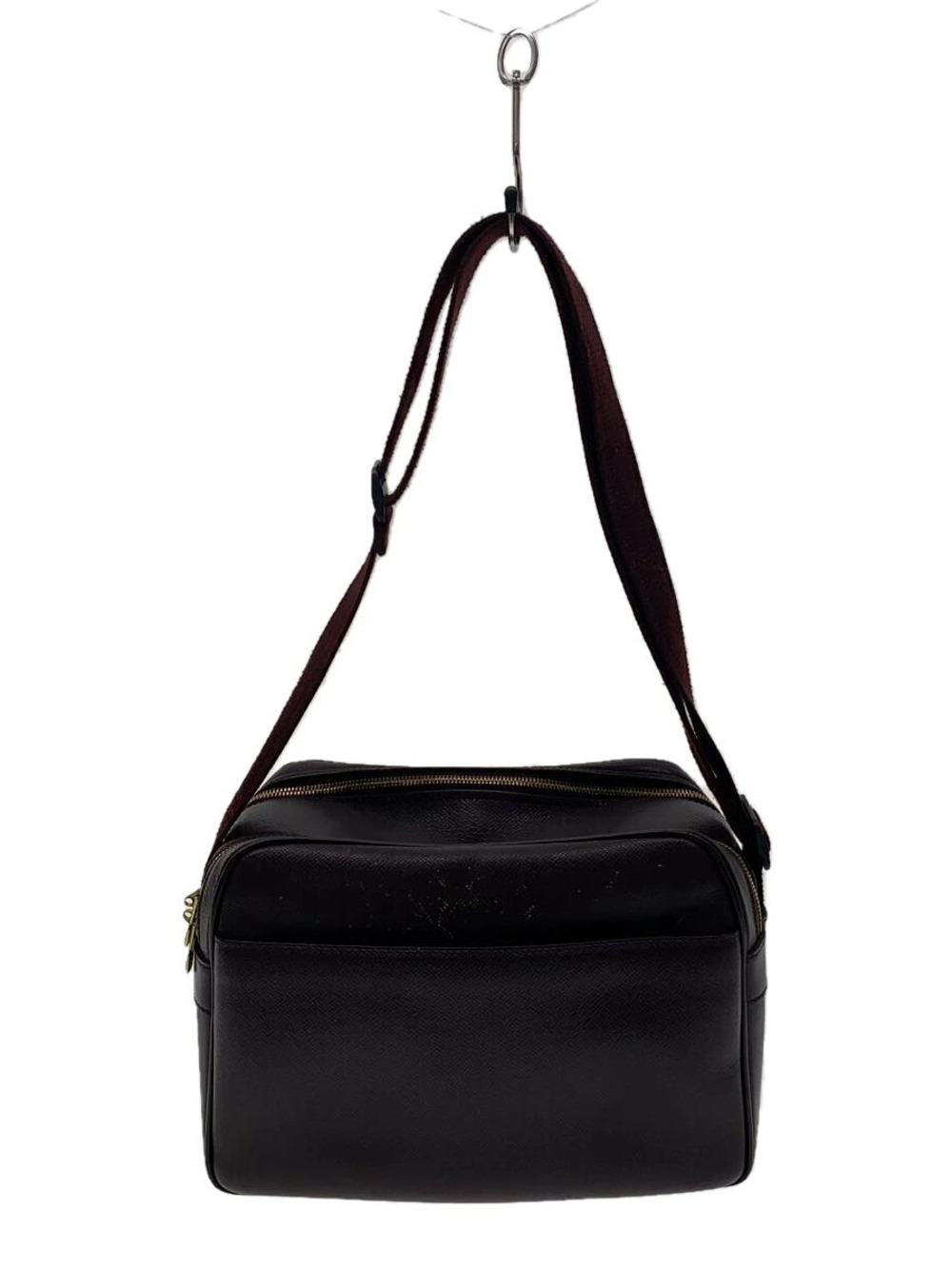 LOUIS VUITTON Reporter Taiga Bordeaux Leather Bordeaux